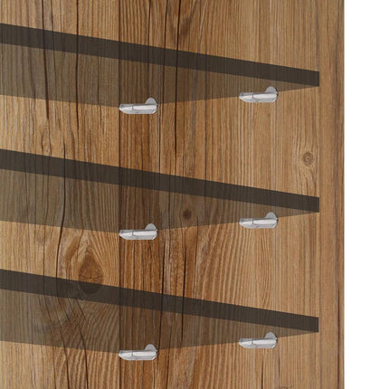 Tbestmax 240 Packs Shelf Pins, 5mm Shelf Support Pegs Spoon Shape Cabinet Furniture