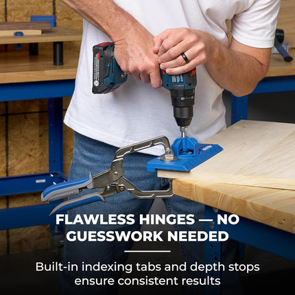 Kreg KHI Concealed Hinge Jig, Blue