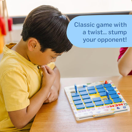 Melissa & Doug Flip to Win Travel Memory Game - Wooden Game Board, 7 Double-Sided Cards