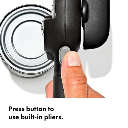OXO Good Grips Smooth Edge Can Opener, Black (1049953)