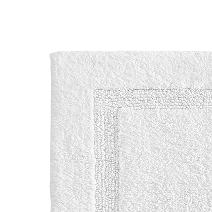 Nautica - Bathroom Rug Runner, Soft & Absorbent Cotton Bath Mat, Modern Bathroom Decor (ton White, 60" x 22")