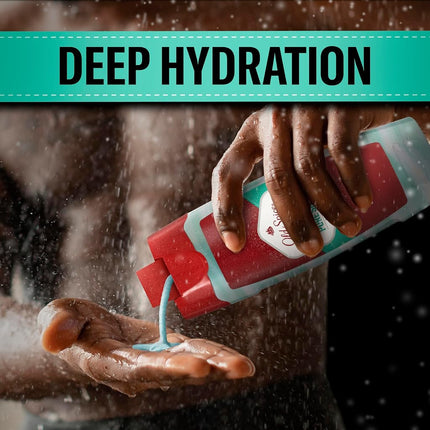 Gel de Ducha Corporal Old Spice Hydro para Hombres, Aroma Pure Sport Plus, Colección Hardest Working, 16.0 oz (Paquete de 4)
