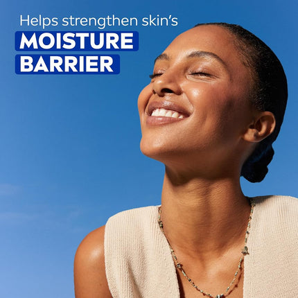 NIVEA Creme Body, Face and Hand Moisturizing Cream for All Skin Types, Rich Body Moisturizer with Provitamin B5, 13.5 Oz Tin