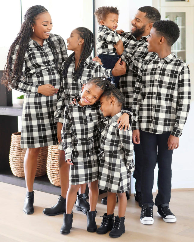 The Children's Place Boys' Long Sleeve Plaid Flannel Button Up Shirt, Hay Stack, X-Small