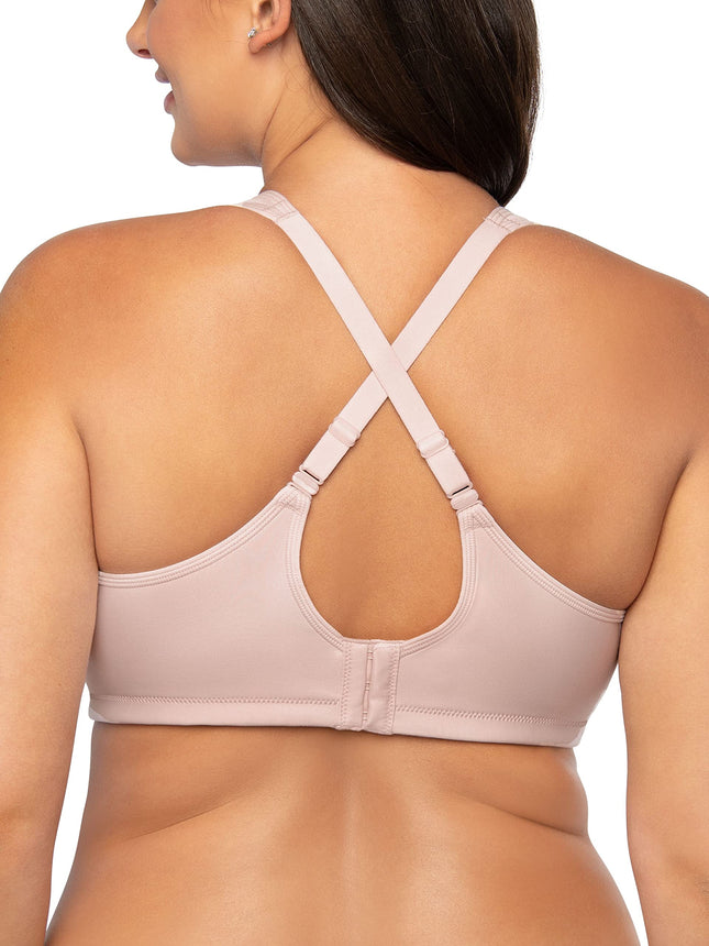 Vanity Fair Women's Sport Full Figure Wirefree Bra 71500, Sheer Quartz, 38DD