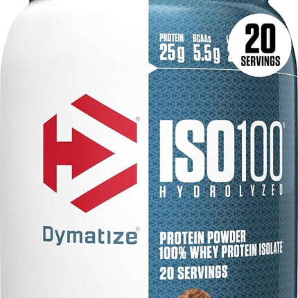 Dymatize ISO100 Hydrolyzed Protein Powder, 100% Wh
