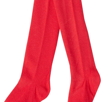 Collants en coton riches pour bébés filles Hudson, rouge marine, 18-24 mois