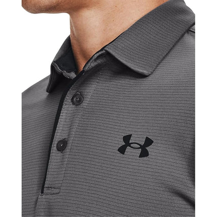 Under Armour Men's Tech Golf Polo , Graphite (040)/Black, XX-Large Tall