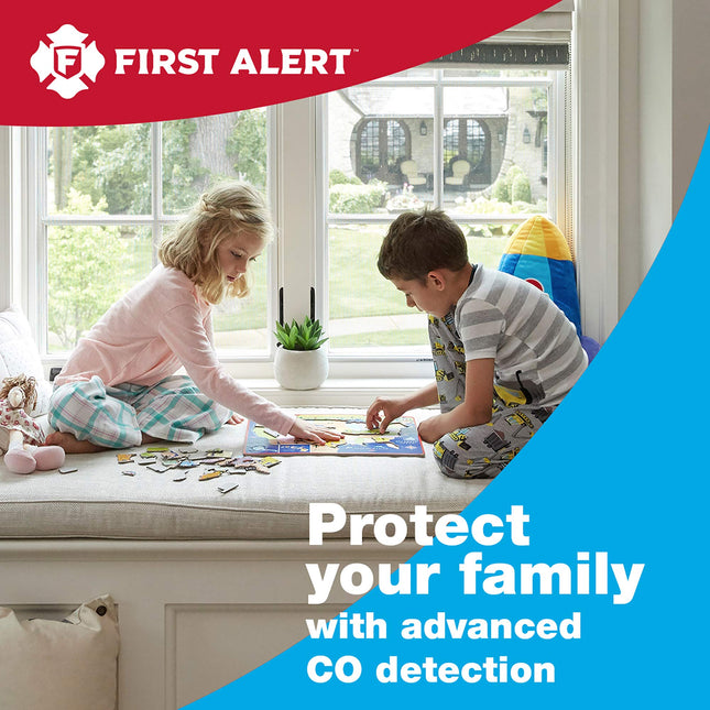 Alarma de monóxido de carbono enchufable First Alert CO600 (paquete de 3)