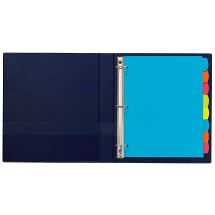Avery Big Tab Write & Erase Durable Plastic Dividers for 3 Ring Binders, 8-Tab Sets, Bright Multicolor, 24 Sets, 192 Divider Tabs (16130)