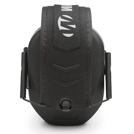 Walker's Razor Slim Passive Earmuff - Ultra Low-Profile Earcups - Black