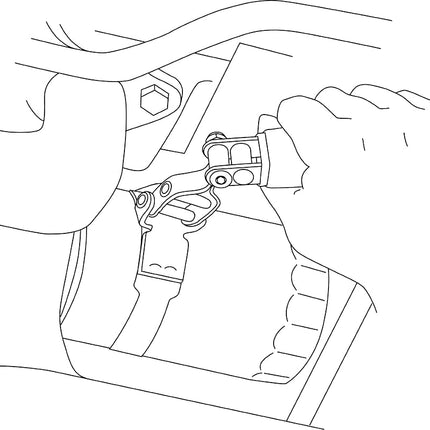 Lisle 57010 Import Oil Filter Swivel Wrench