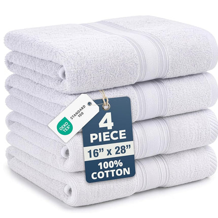 LANE LINEN Hand Towels for Bathroom 100% Cotton 4 