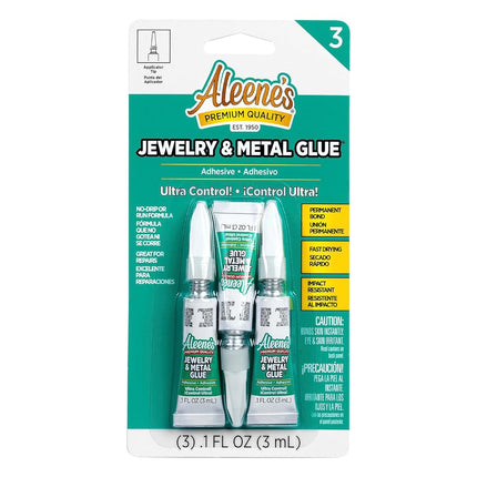 Aleenes Jewelry & Metal Glue Mini 3 Pack
