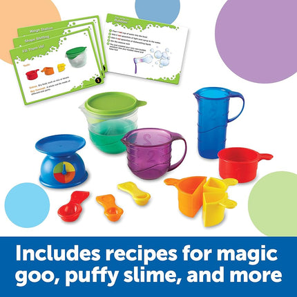 Learning Resources LER2783 Mix And Measure Activity Set, Experiment Mixing Tools, 22 Pieces, Ages 3+