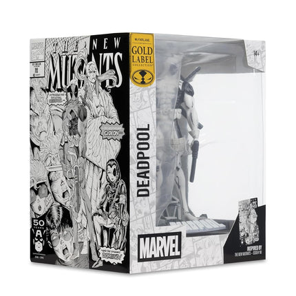 McFarlane -Marvel Collection 1: 10th Deadpool (The New Mutants #98) Label Gold