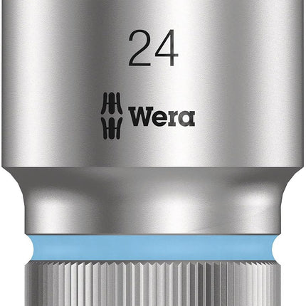 WERA Zyklop 8790 HMC 1/2" Socket, Hex Head 24mm x 
