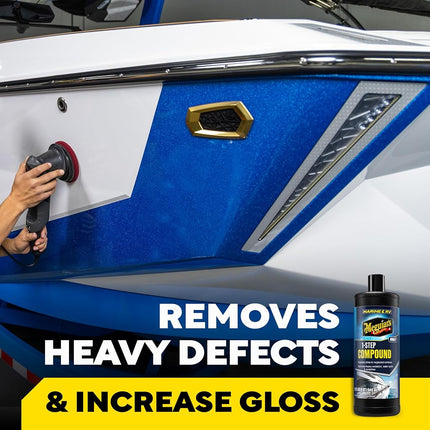 Meguiar's M6732 Marine/RV One Step Compound - 32 oz.