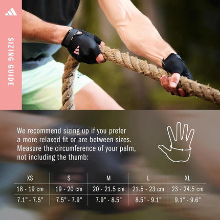 Adidas Essential Training Gloves - Moisture-Absorbing Aeroready Technology Coupled with an Extremely Comfortable, Durable Faux Suede Palm