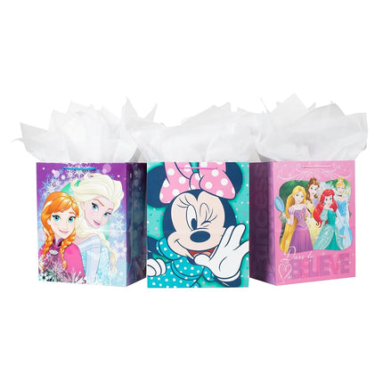 Hallmark 13" Large Disney Gift Bag Bundle (Pack of