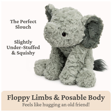 GUND Cozys Collection Peluche Elefante para mayores de 1 año, gris, 25.4 cm
