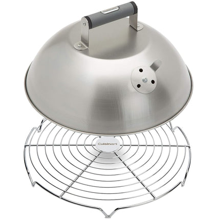 Cuisinart Bonus, 12.25" Melting Dome and Wire Rack, Stainless Steel