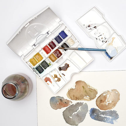 Winsor & Newton Watercolour Half Pan Compact Set