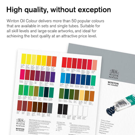Winsor & Newton Winton Oil Colour - Phthalo Blue, 1437516, 200 ml (Pack of 1)