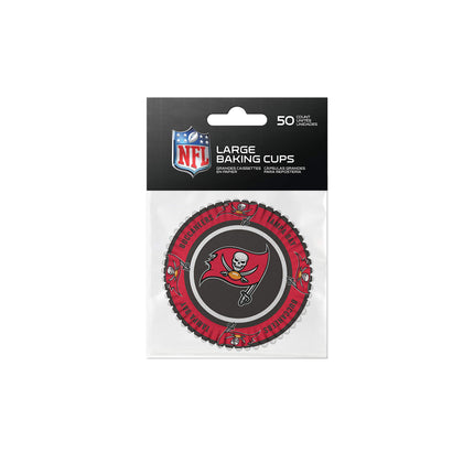 NFL Tampa Bay Buccaneers Baking Cupslarge, Team Colors, One Size