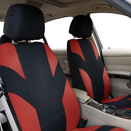 Full Set of Road Master Car Seat Covers, Red
