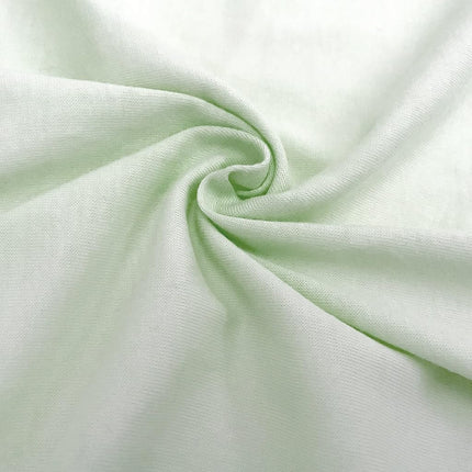 Sábana bajera de punto de jersey de algodón 100 % natural Supreme de American Baby Company para cunas estándar y colchones para niños pequeños, apio, suave y transpirable, para niños y niñas, 28 x 52 pulgadas