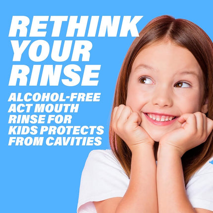 ACT Kids Anticavity Fluoride Rinse, Pineapple Punch Children's Mouthwash, 16.9 oz