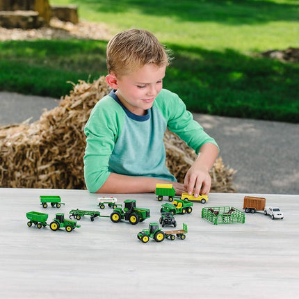 TOMY 35265B Ensemble de véhicules John Deere, multicolore