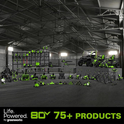 Greenworks Pro 80V 16-Inch Brushless (Attachment Capable) String Trimmer, 2.5Ah Battery and Rapid Charger Included