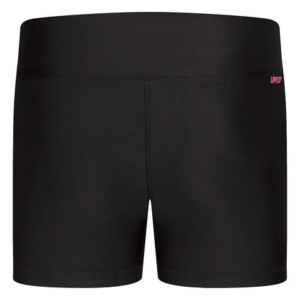 Pantalones cortos de natación Hurley para niña, negros, talla M