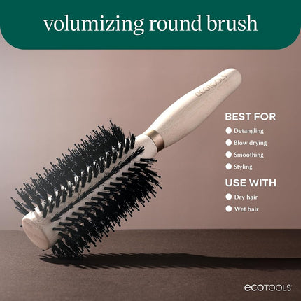 EcoTools Volumizing Round Hairbrush, 1 Count