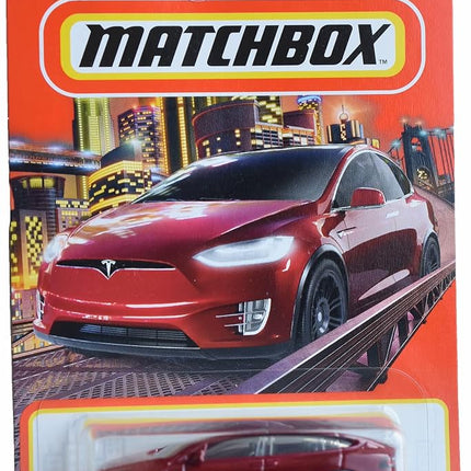 Matchbox Tesla Model X, red 18/100
