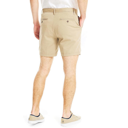 Nautica Men's 6" Deck Casual Shorts, True Khaki, 38