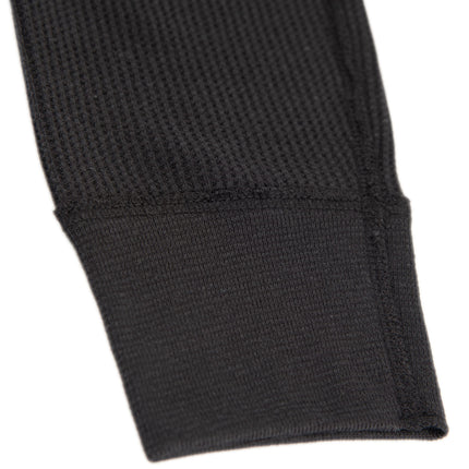 Fruit of the Loom Boys' Premium 2-Pack Thermal Waffle Bottom, Black/Natural, 10-12