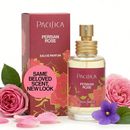Pacifica Beauty Spray Perfume, Rosa Persa, 1 Onza Líquida