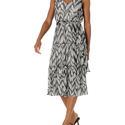 NINE WEST Women's Faith, Black/White, X-Large