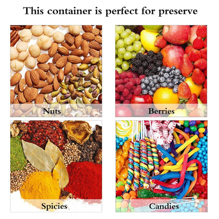 MineSign Divided Snackle Box with Handle Food Serving Tray Charcuterie Board with Lid Stackable Fruit&Veggie Container with 8 Small with Removable Boxes for Travel Snack Candy Nuts Spice