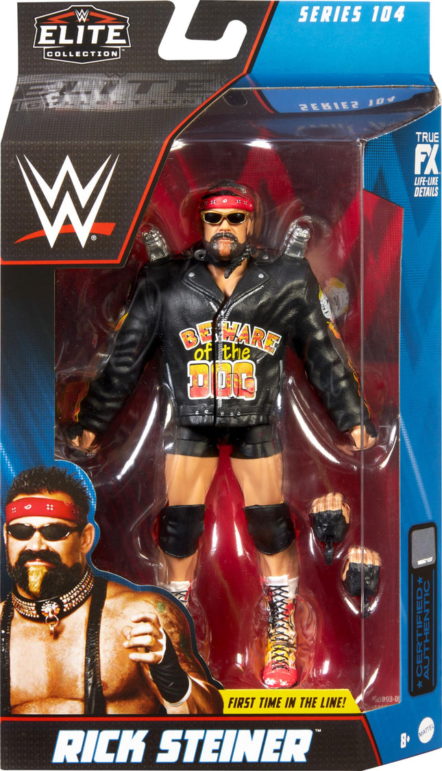 Mattel WWE Rick Steiner Elite Collection Action Figure with Accessories, Articulation & Life-Like Detail, Collectible Toy, 6-Inch, (HKP08)