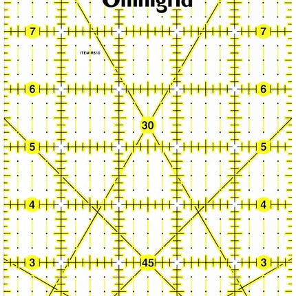 Omnigrid Ruler 5x10, 5" x 10"