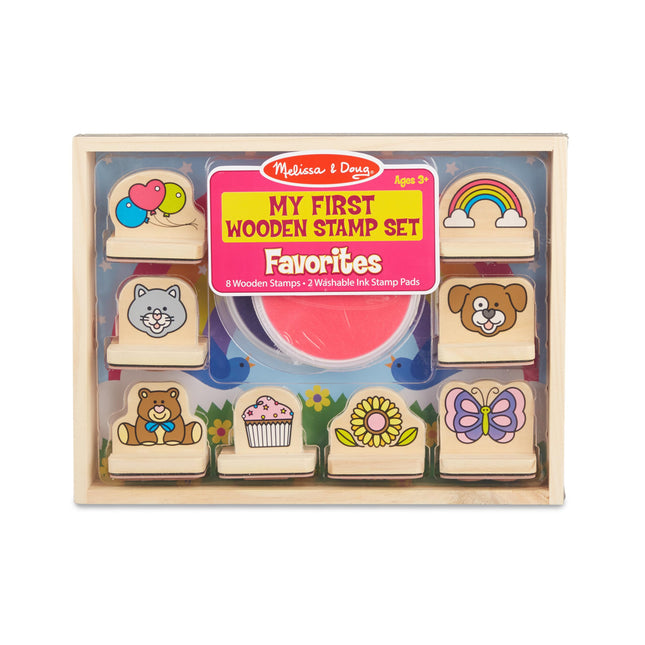 Melissa & Doug My First Wooden Stamp Set � Favorit