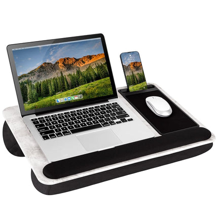 LAPGEAR Home Office Pro Lap Desk with Wrist Rest, 