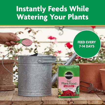 Miracle-Gro Rose Plant Food, 1.5-Pounds (Rose Fertilizer)