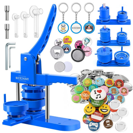 Badge Maker Machine 25+32+58mm (1+1.25+2.25 Inch) 