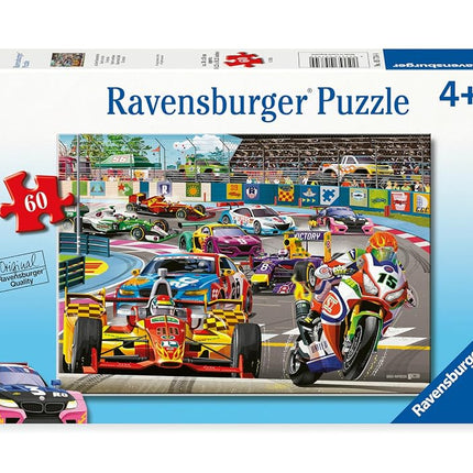 Ravensburger Racetrack Rally 60 Piece Jigsaw Puzzl