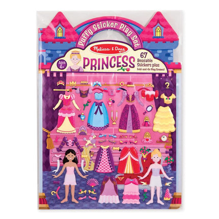Melissa & Doug Puffy Sticker Set: Princess - 67 Re
